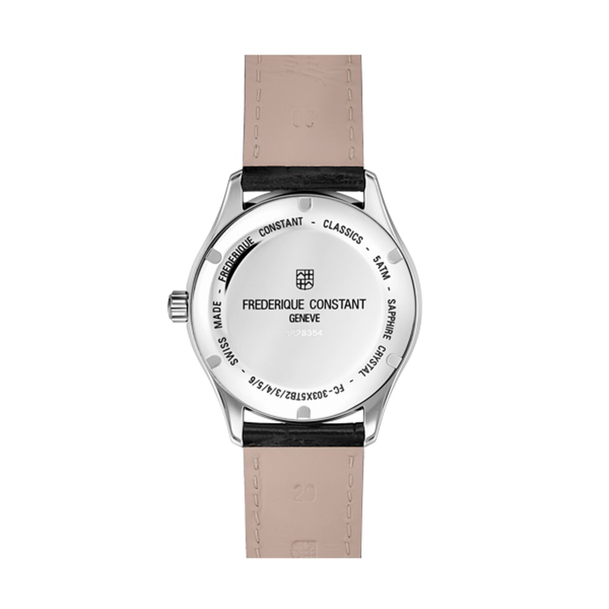 Relógio masculino Frederique Constant CLASSIC INDEX AUTOMATIC (Ø 40 mm)